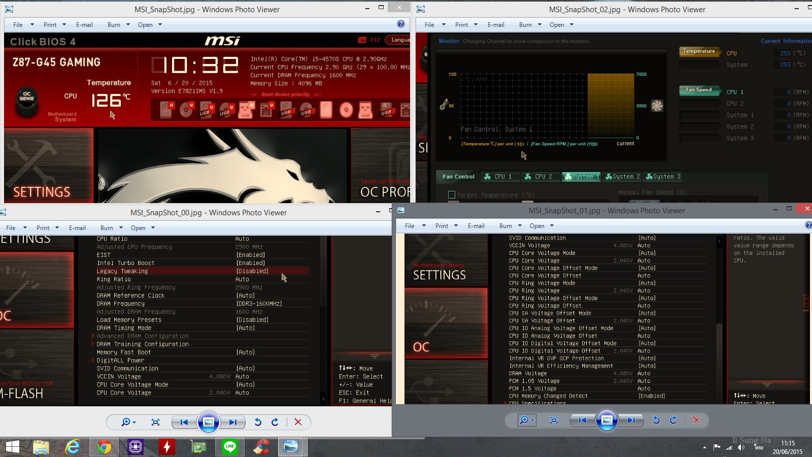 ค่า อุณหภูมิ ในหน้า bios เพี้ยน เเละ เซตค่ารอบพัดลม cpu/case ไม่ได้ ...